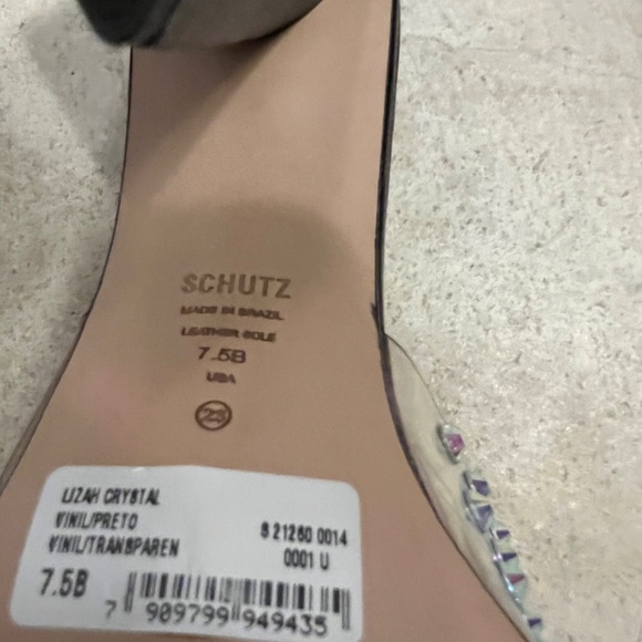 Schutz Lizah crystal sandals - Picture 5 of 11